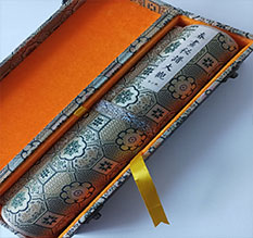 淄川书画装裱案例